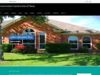 Conservation Construction Of Texas