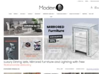 Modern furniture and lighting